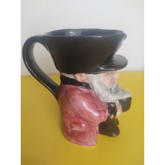 Staffordshire Shorter & Son Chelsea Pensioner Large Toby Mug Jug - Picture 6 of 9